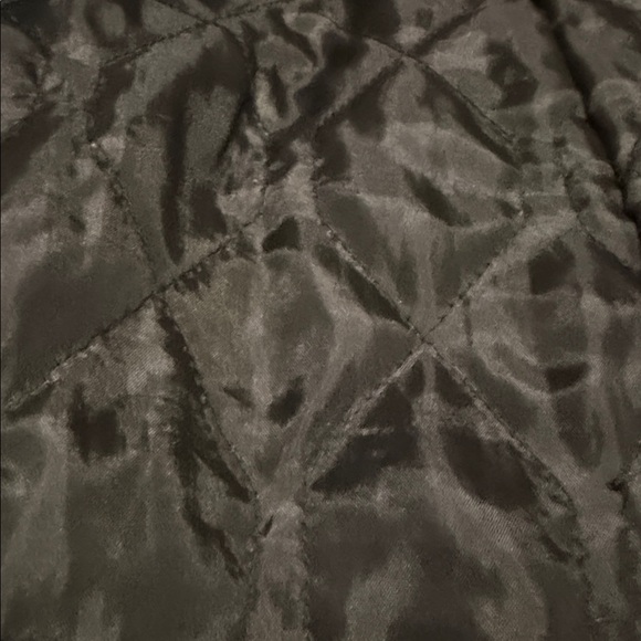 Luxurious Dark Brown Real Mink Fur with Fox Coat - Picture 15 of 15